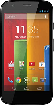 Motorola Moto G (1st Gen) XT1032 8GB Factory Unlocked Global GSM Quad-Core Smartphone - Black