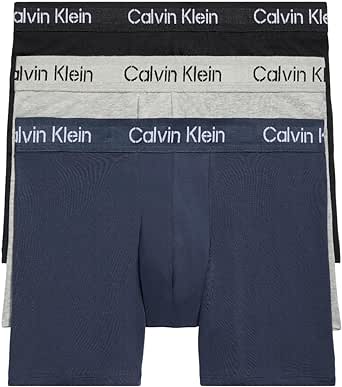 Calvin Klein Men's Cotton Stretch 3-Pack Boxer Brief