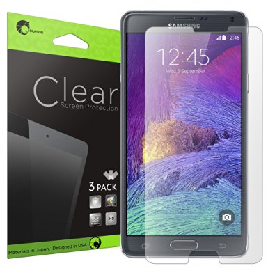 Galaxy Note 4 Screen Protector, i-Blason 3 Pack Premium HD Clear Version for Samsung Galaxy Note 4