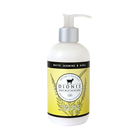 Dionis - White Jasmine and Shea - Goat Milk Lotion - 8.5 Oz Bottle with Pump