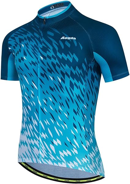 for Men Bike Shirts Team Biking Top Bicycle Short Sleeves Clothing