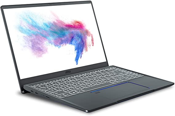 MSI Prestige 14 A10SC-229 14" UHD 4K Ultra Thin and Light Professional Laptop Intel Core i7-10510U GTX1650 MAX-Q 16GB DDR4 512GB NVMe SSD Win10Pro TB3, Carbon Grey