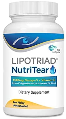 Lipotriad NutriTear Supplement (Formerly Called Dry Eye), 60 Count