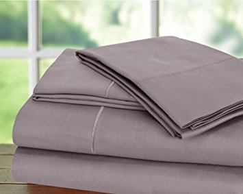 Hotel Collection! Luxury Sheets on Amazon Top Seller in Bedding! - Blockbuster Sale: Todays Special - Luxury 1000 Thread count 100% Egyptian Cotton Sheet Set, Queen- Lilac