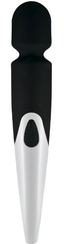 Great for Valentines Day - New Waterproof Rechargeable 10 Fuunction Premium Body Wand Massager  Includes a Free 1 Ounce Natural Soy Massage Candle