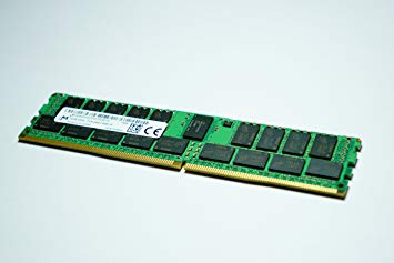 Micron 32GB PC4-19200 DDR4-2400MHz ECC Registered CL17 288-Pin DIMM 1.2V Dual Rank Memory Module Mfr P/N MTA36ASF4G72PZ-2G3B1
