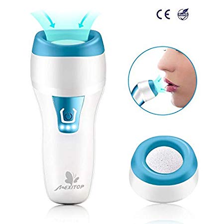 Automatic Lip Plumper - Portable Hand-Size USB Charging Sexy Full Lip Plumper Christmas Gifts（Blue)