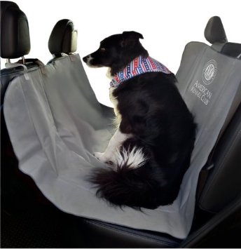 American Kennel Club Pet Car Seat Cover, Gray