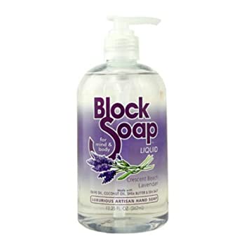 Lavender Liquid Hand Soap with Olive Oil, Coconut Oil and Shea Butter (12.25 Fl. Oz.)