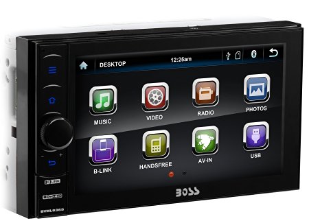 Boss Audio Systems BVML9365 2 Way Android & 1 Way iPhone Control, 6.2" Touch Screen