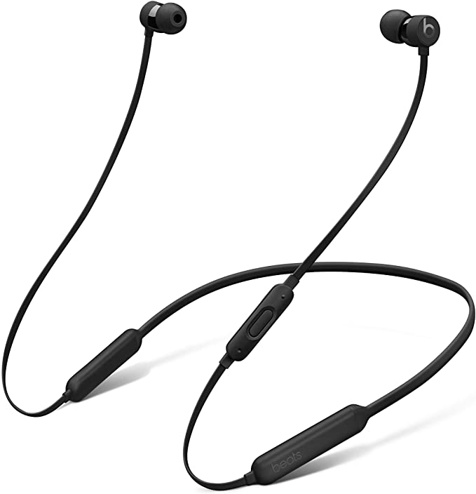 BeatsX Wireless Earphones - Apple W1 Headphone Chip, Class 1 Bluetooth, 8 Hours Of Listening Time - Black