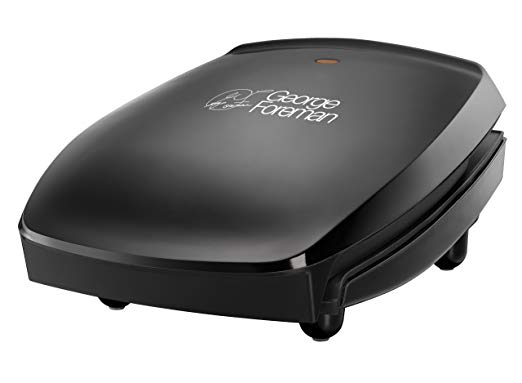 George Foreman by Russell Hobbs 18471 4-Portion Family Grill, 220 Volts (Not for USA - European Cord)