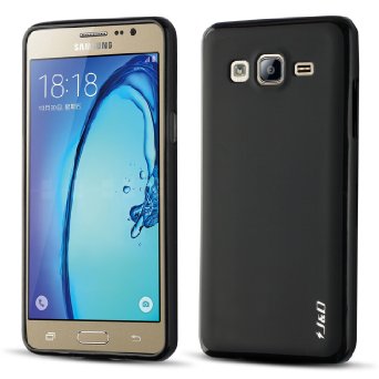 Samsung Galaxy On5 Case, J&D [Drop Protection] [Slim Cushion] [Lightweight Bumper] Shock Resistant Protective Slim Case for Samsung Galaxy On5 - Black