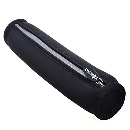 Cosmos ® Black Color Neoprene Stylus Pen Pencil Case Holder Bag Pouch