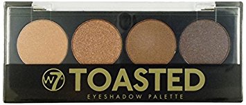 W7 Cosmetics Toasted 4 Colour Eye Shadow Palette