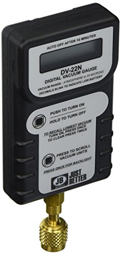 Jb Industries DV-22N Leak Proof Digital Vacuum Gauge