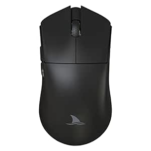 Darmoshark M3 Wireless Gaming Mouse,Tri-Mode 2.4G/USB-C/Bluetooth Mouse Up to 26000DPI,PAW3395 optical sensor Lightweight 58g,8 programmable button 500MAh Battery Life,Computer Mouse for Laptop,PC,Mac