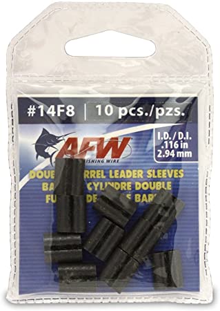 American Fishing Wire Double Barrel Crimp Sleeves