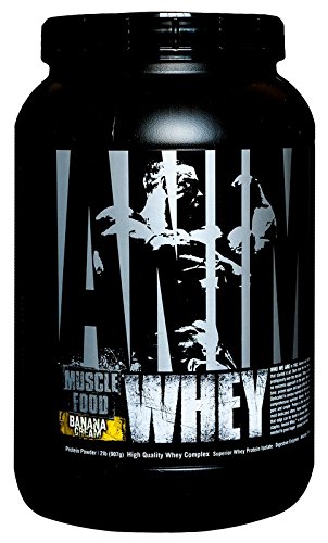 Universal Nutrition Animal Whey Isolate Loaded Whey Protein Powder Supplement, Banana Cream, 2 Pound