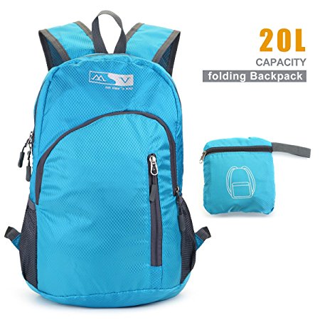 Lightweight Backpack TryAce Traveling Hiking Backpack with Men/Women Folding Daypack for Outdoor Biking Camping