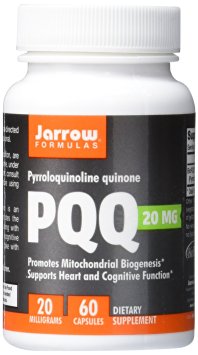 Jarrow Formulas PQQ , Supports Heart and Cognitive Function, 20 Mg, 60 Caps