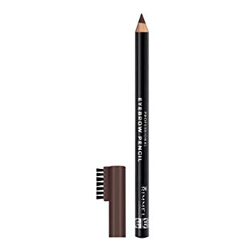 Rimmel Eyebrow Pencil, Dark Brown, 1.4 g