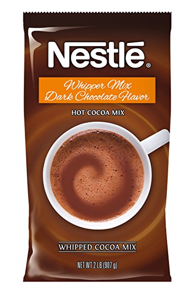 Nestle Hot Cocoa Mix, Whipper Mix, Dark Chocolate Flavor, 2 Pound Package