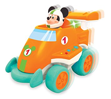 Kiddieland Toys Limited Mickey Mouse Light & Sound Racer, 5.75 x 7.25 x 4.5