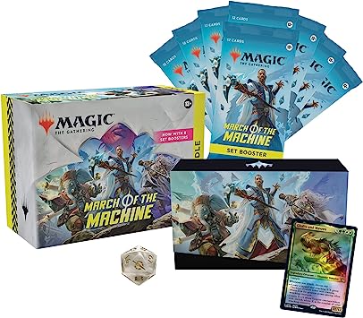 Magic: The Gathering March of the Machine Bundle | 8 Set Boosters   Accessories