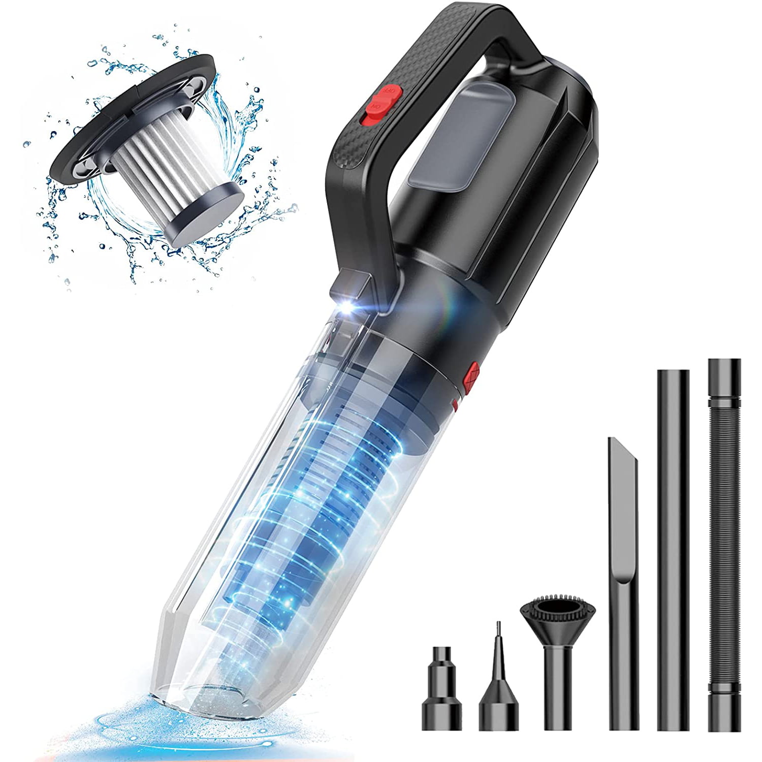 Portable Car Vacuum Cleaner, Doosl 120W Handheld Vacuum Cordless