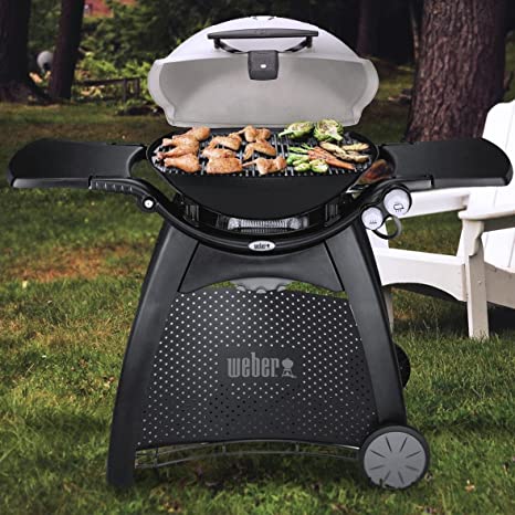 Weber Q 3200 Propane Gas Grill - Titanium