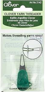 Clover 3142 Yarn Threader Dark Green