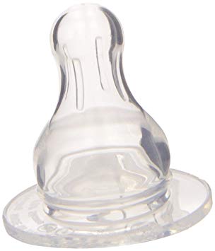 Evenflo Feeding Proflow Plus Vented Slow Flow Nipple 4-Pack, Clear