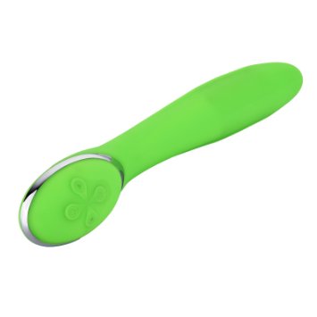 Upgraded Silicone Banana Vibrator,Tracy's Dog 9 Inch Magnetic Suction Charging Heating Vibrator Female Masturbation Massage Stick (Green)