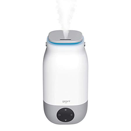Geeni Soothe XL Large Capacity Smart Wi-Fi Cool Mist Humidifier, Control Remotely and Set Schedules, Work with Alexa, White