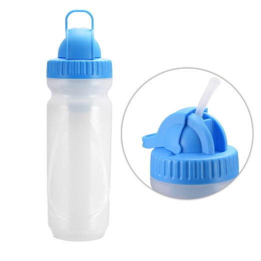 AGS 8482 Water Purifier Filter Bottle for Hiking Survival Camping Backpacking Sporting Travelling etc