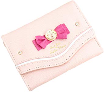 CORIRESHA Cute Sailor Moon Small Wallet Kawaii Tsukino Usagi Card Holder for Girls
