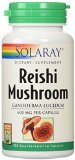 Solaray Reishi Mushroom Capsules 600 mg 100 Count