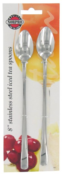 Norpro 460 Stainless Iced Tea Spoons 2-Piece Set