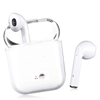 YPSZ Bluetooth Headsets, Wireless Headsets Headset Bluetooth 4.1 InEar Headphones Earbuds Wireless Stereo In-ear Hands-Free Mic Integrated for Apple Airpods Android/Iphone