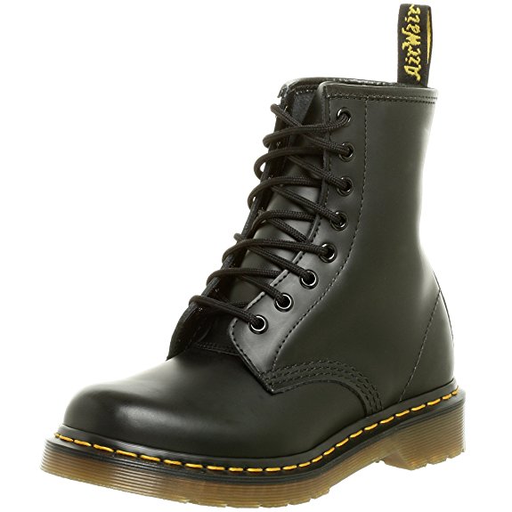 Dr. Marten's Women's 1460 Black Patent Lamper Boots