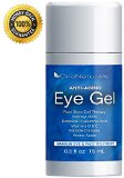 Anti Aging Eye Cream for Wrinkles Dark Circles Puffiness Bags - Nutrient-Rich Ingredients include Vitamin C Hyaluronic Acid MSM Jojoba Oil and More - The Best Eye Wrinkle Cream for Crows Feet