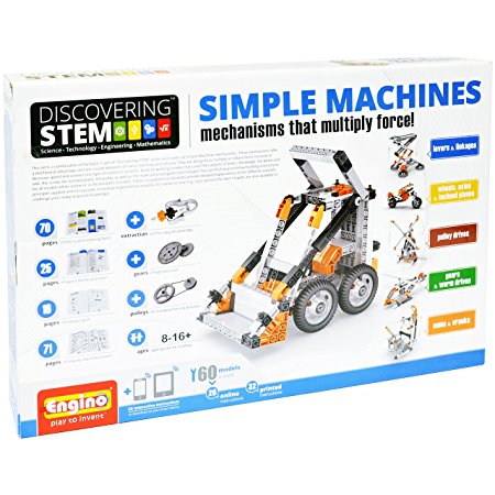 Engino Discovering STEM Simple Machines Mechanisms That Multiply Force Construction Kit