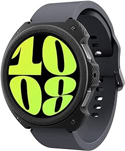 Caseology Vault Compatible with Samsung Galaxy Watch 6 Case 44mm [Not for Classic Version] (2023) - Matte Black