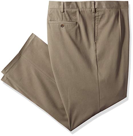 Dockers Men's Big and Tall Easy Khaki Comfort-Waist Classic-Fit Pleated Pant