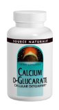 Source Naturals Calcium D-Glucarate 500mg 120 Tablets
