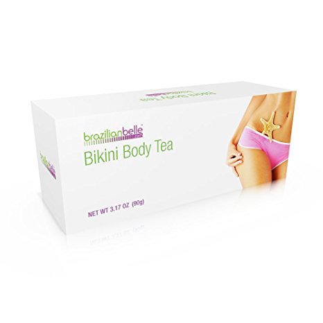 Bikini Body Detox Tea for Weight Loss - Best Slimming Tea on Amazon - Boosts Metabolism, Shrinks Love Handles and Improves Complexion - 100% Natural Blend of Oolong Tea, Green Tea and PuÍerh Tea.