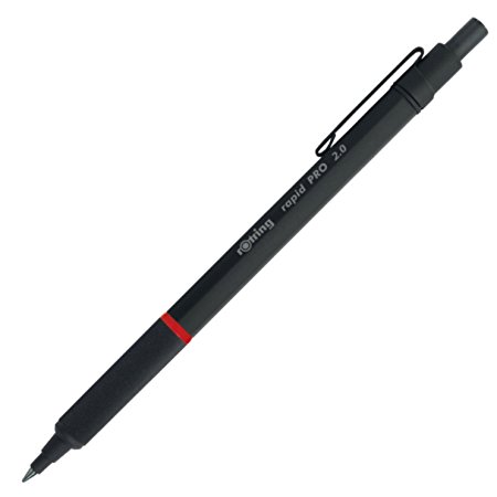 rOtring Rapid PRO Technical Drawing Mechanical Pencil, 2 Millimeter, Matte Black (S0949370)