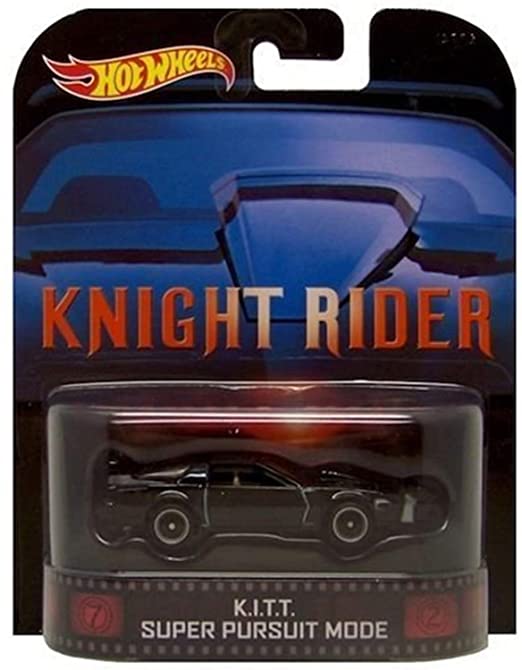 Hot Wheels Retro Entertainment Diecast K.I.T.T. Super Pursuit Mode