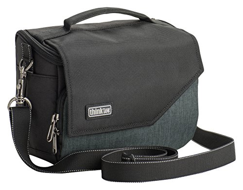 Think Tank Mirrorless Mover 20 Shoulder Bag for Mirrorless Body Camera with 2-3 Lenses, Pewter